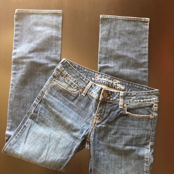 American Eagle Outfitters Denim - Women’s American Eagle straight Jeans, 4 short